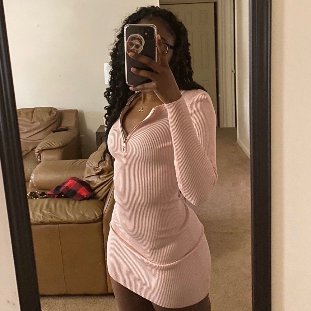 forever 21 mini sweater dress!